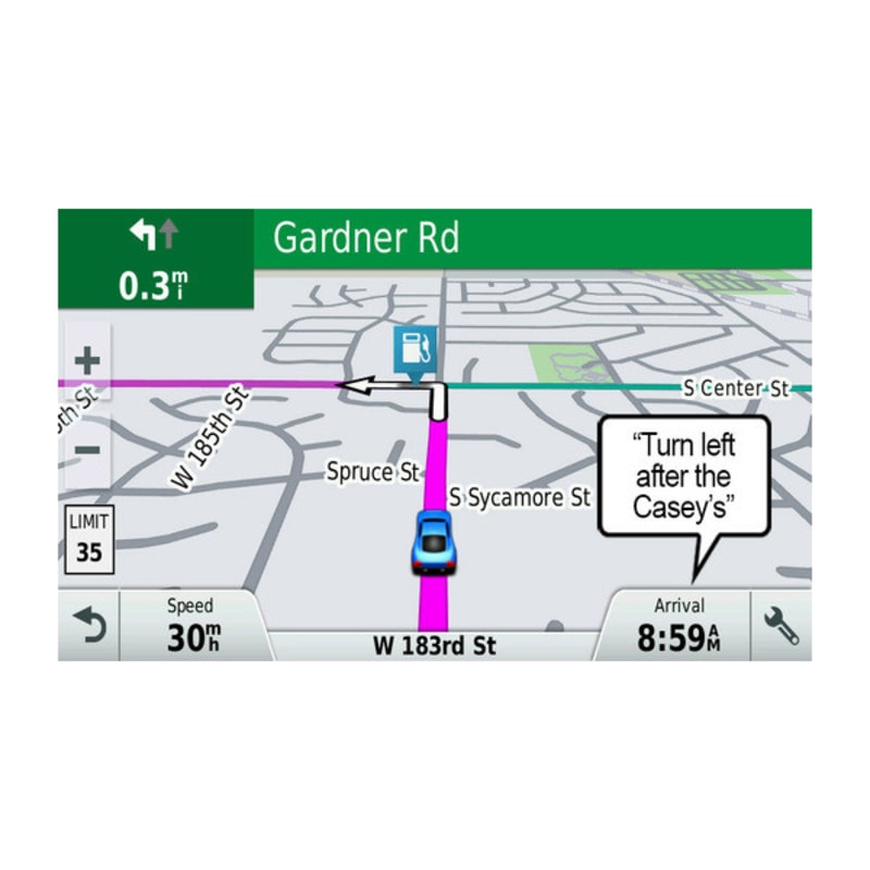 Aflede had niece Garmin Drive 50 LMT | Garmin | GPS
