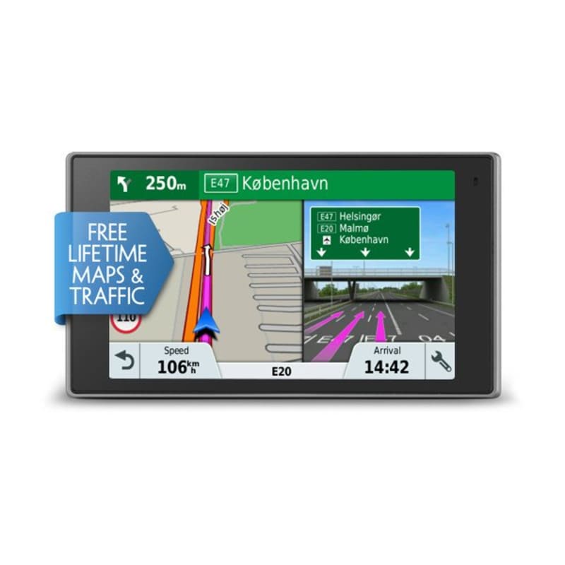 Garmin in car gps top