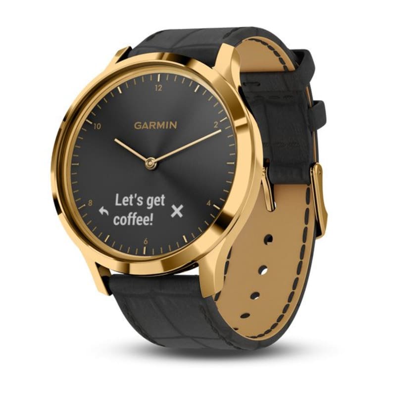 Garmin Vivomove HR Reloj Deportivo Talla S/M Rosa Oro con Correa Silicona  Blanca