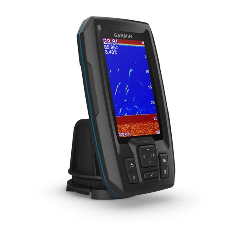 GARMIN STRIKER™ 4 FISHFINDER AND GPS With 4-PIN, 77/200KHZ TM TRANSDUCER