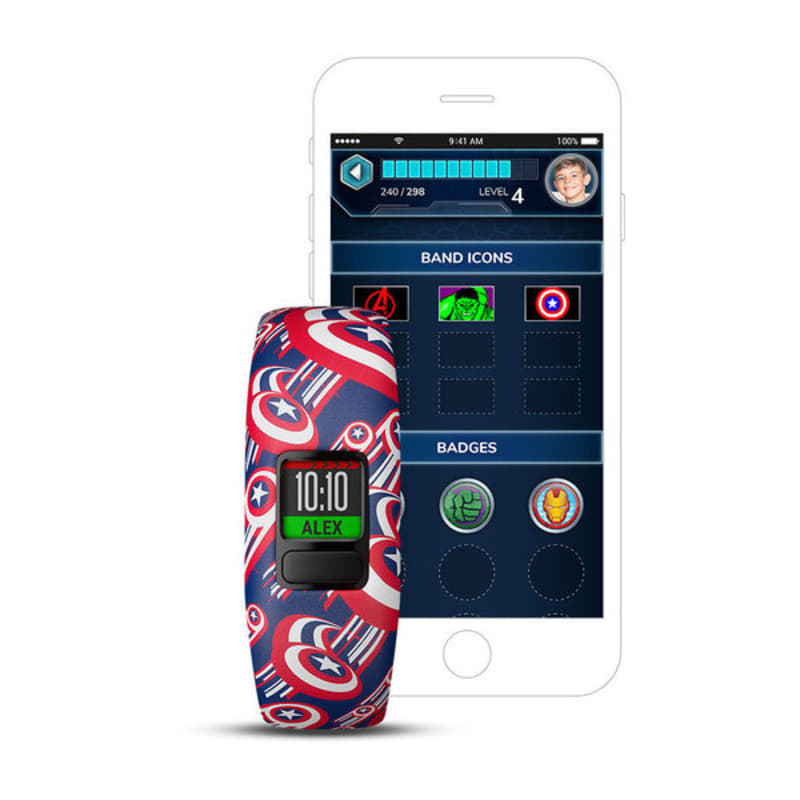 Garmin vivofit jr captain america band sales