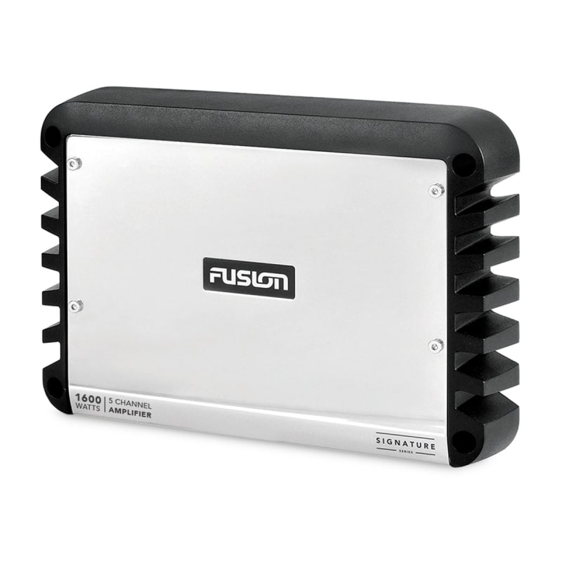 Fusion speaker box with amp outlet