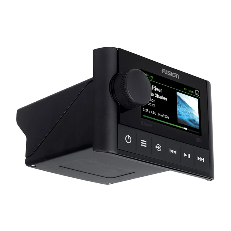 Fusion MS-SRX400 Apollo Series marine zone receiver with built-in Wi-Fi  (does not play CDs) at Crutchfield