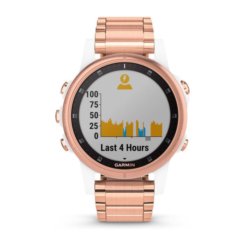 Garmin fenix 5s plus gold clearance