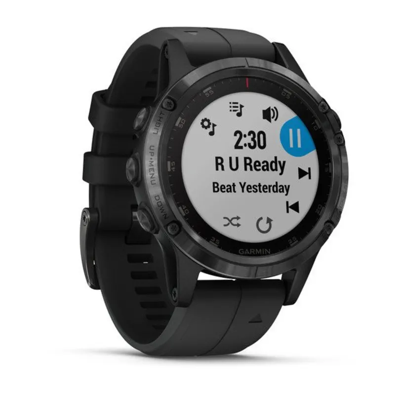 Garmin Fenix 5 Sapphire Multisports + correa de cuero QuickFit