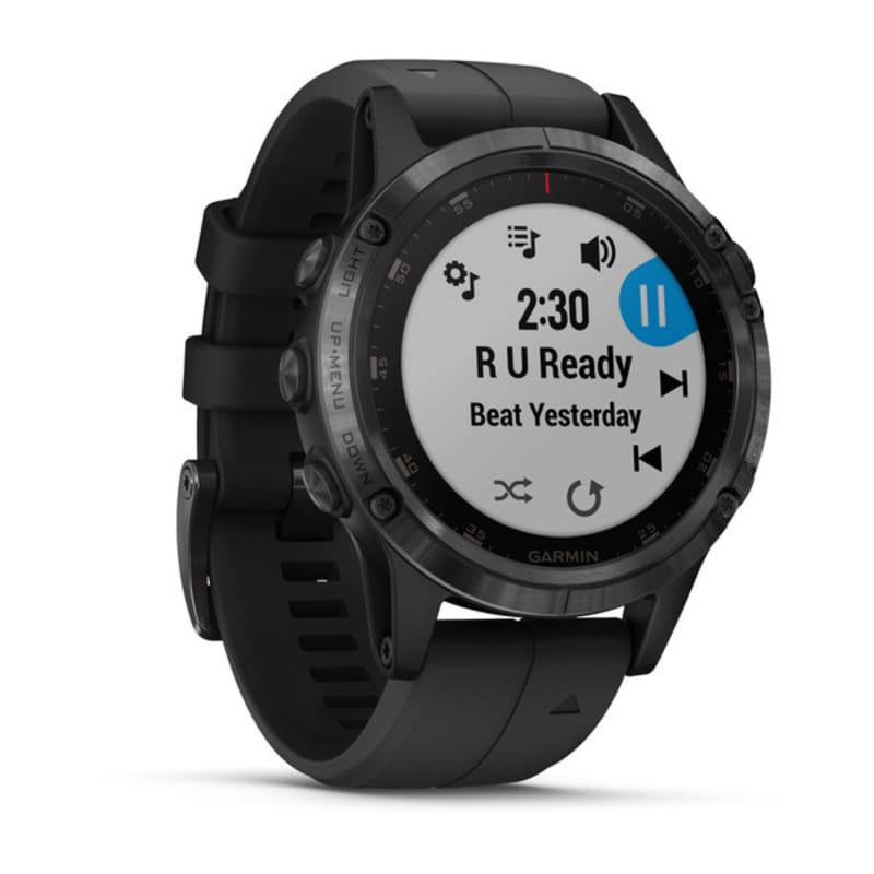  Garmin fēnix 5, Smartwatch Multisport GPS de alta calidad y  robusto, Reloj únicamente, 47 mm, Gris/ negro (Slate Gray / Black Band) :  Electrónica