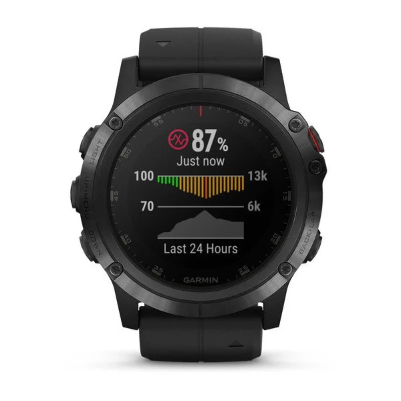 Riego Piñón presión Garmin fēnix® 5X Plus | Multisport GPS Watch