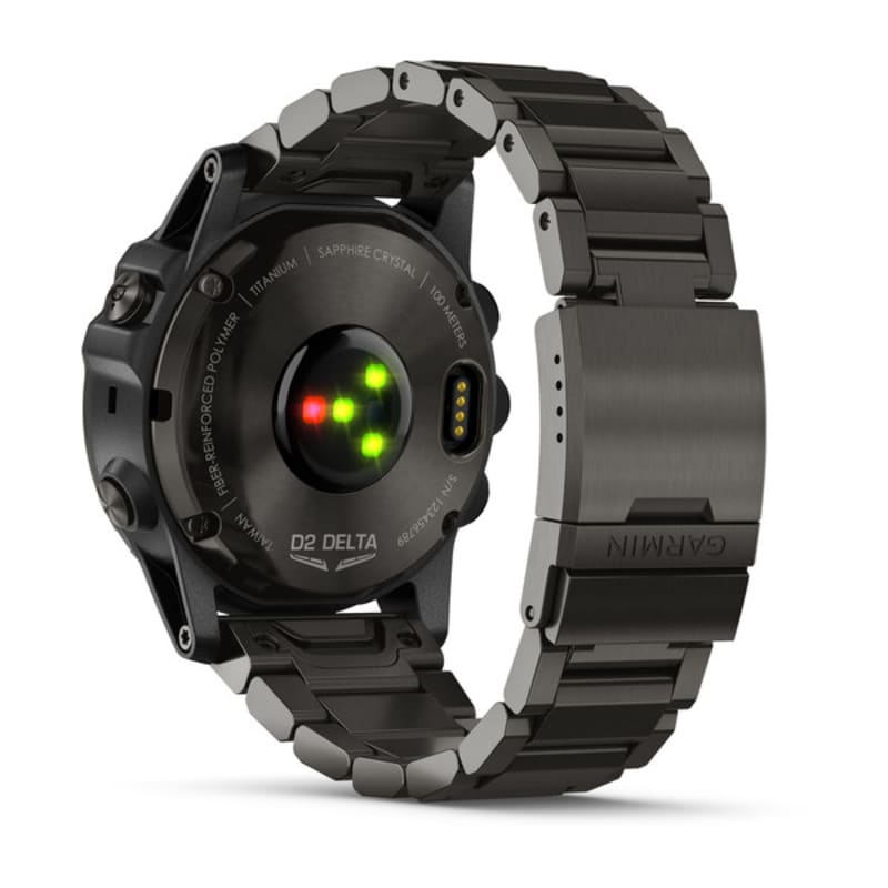 Garmin Fénix 5X Plus HR Black Sapphire noire avec bracelet métal