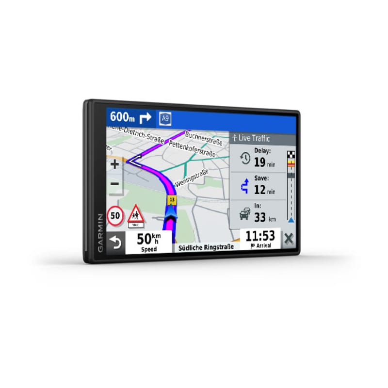  Garmin DriveSmart 55 and Traffic, GPS Navigator, 5.5” Display,  Simple On-Screen Menus, Easy-to-See Maps : Electronics