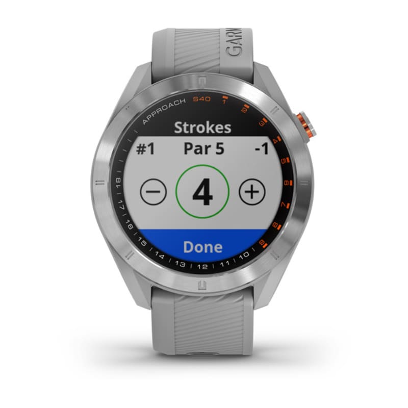 Garmin Approach® S40 | GPS golf watch w/ touchscreen Garmin Approach® S40 | GPS golf watch w/ touchscreen