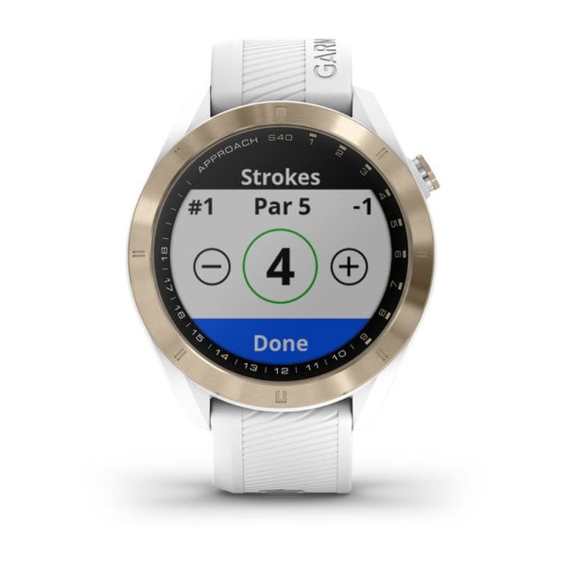 Tordenvejr Uredelighed Anslået Garmin Approach® S40 | GPS golf watch w/ touchscreen