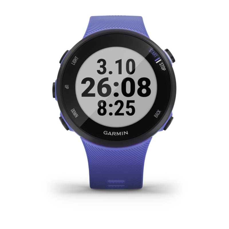 Garmin Forerunner 45 GPS Running Watch with Garmin Coach Training Plan  upport - Black, Large