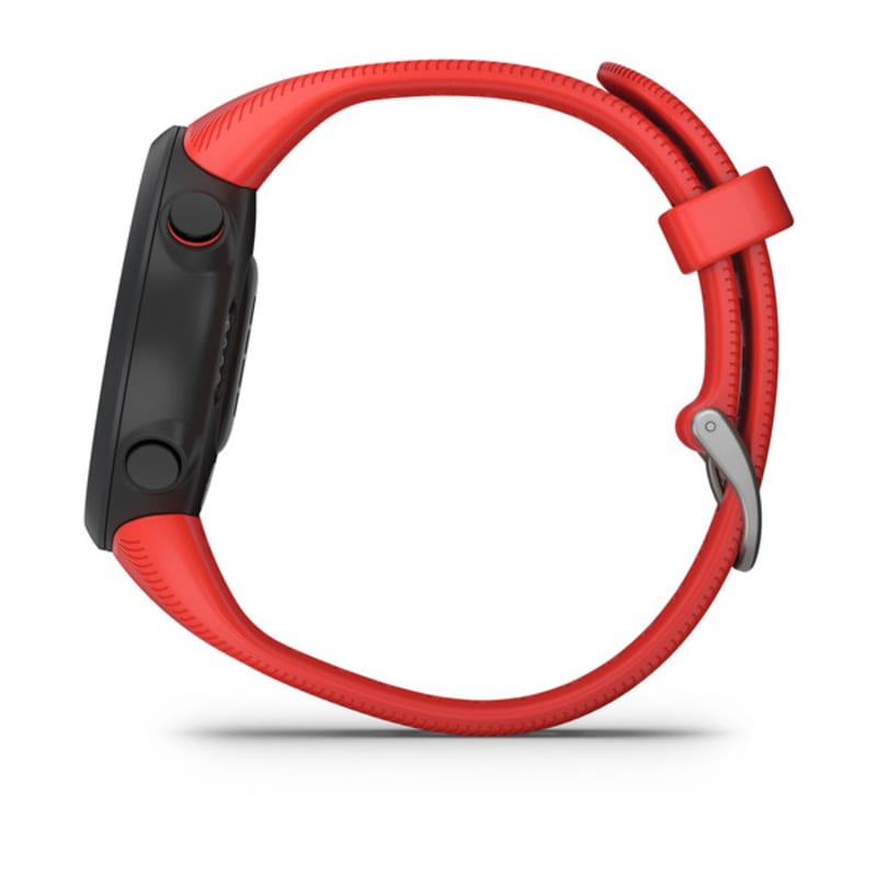  Garmin - Reloj para correr Forerunner 45S con GPS, de 1.54  pulgadas, fácil de usar y con soporte para plan de entrenamiento gratuito  Coach, color blanco : Electrónica