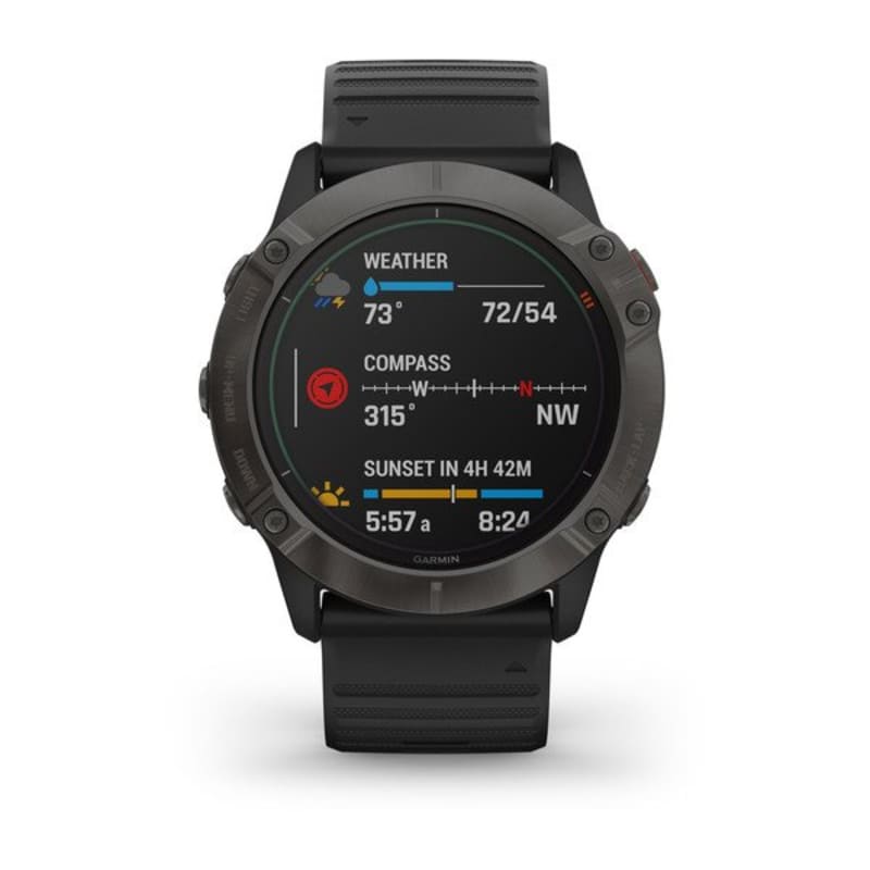 Garmin Solar, Fenix 6 & Instinct with Solar cells