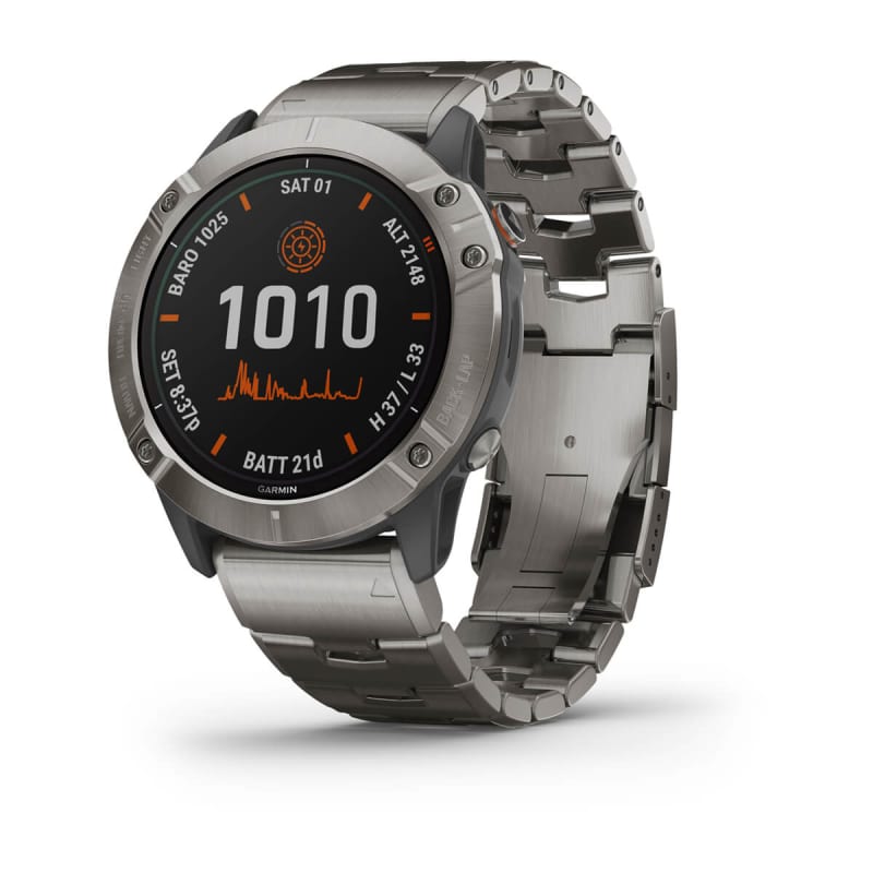 Amazon.com: Garmin fenix 6X Pro Solar, Premium Multisport