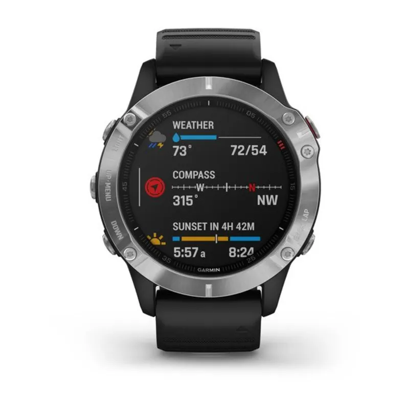 Reloj de mujer Garmin Fenix 6 010-02159-37 de nailon con silicona