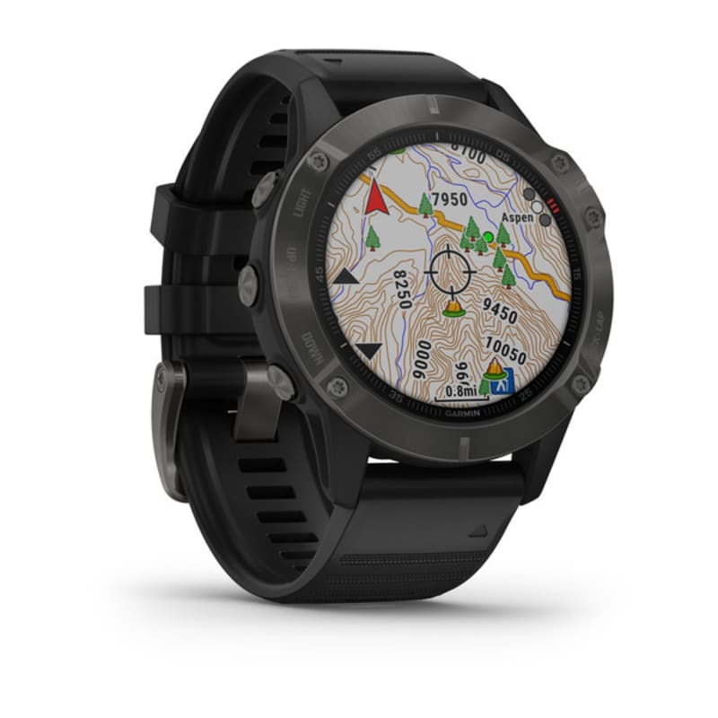 Montre connectée GENERIQUE Bracelet en silicone sport élégant avec boucle  pour Garmin Fenix 6 Pro 22mm - Blanc/Noir