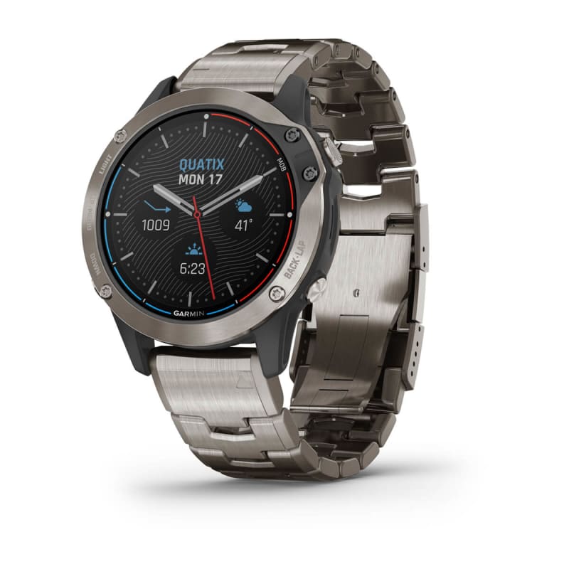 Achat Montre connectée Garmin fenix 6 Sapphire avec bracelet en titane