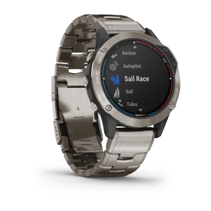 quatix® 6 Titanium Marine Smartwatch