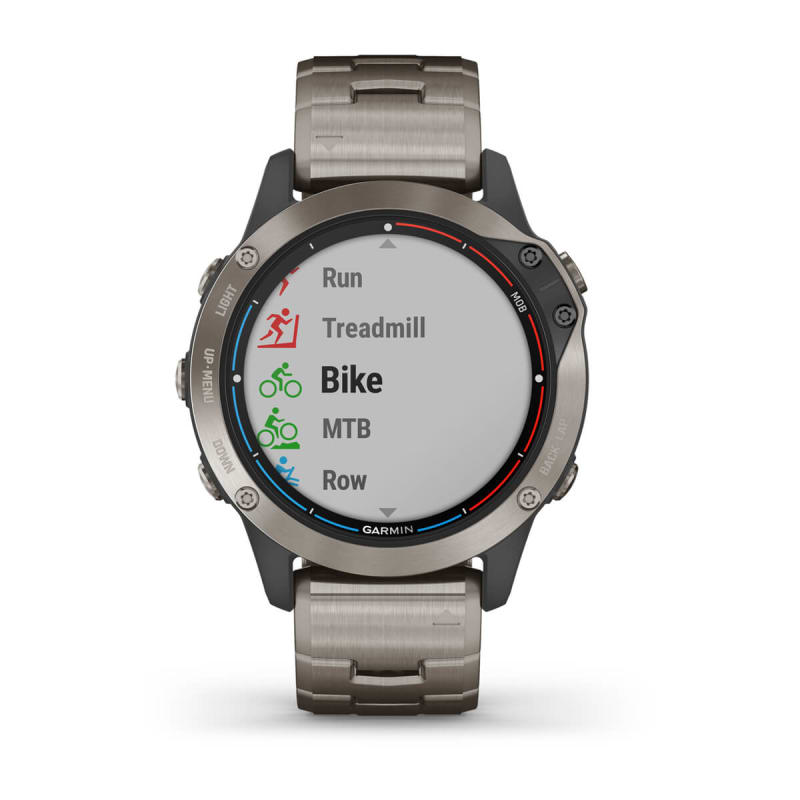 quatix 6 Titanium Premium Marine Smartwatch