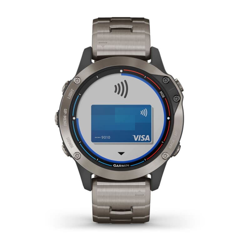 quatix® 6 Titanium Premium Marine Smartwatch quatix® 6 Titanium Premium Marine Smartwatch