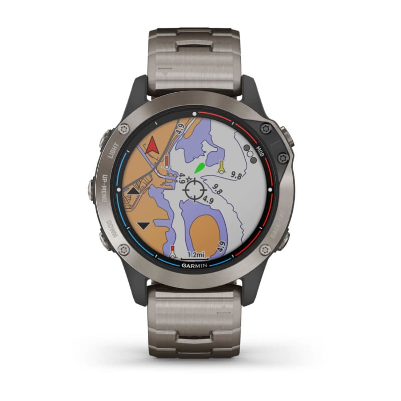 quatix® 6 Titanium Premium Marine Smartwatch