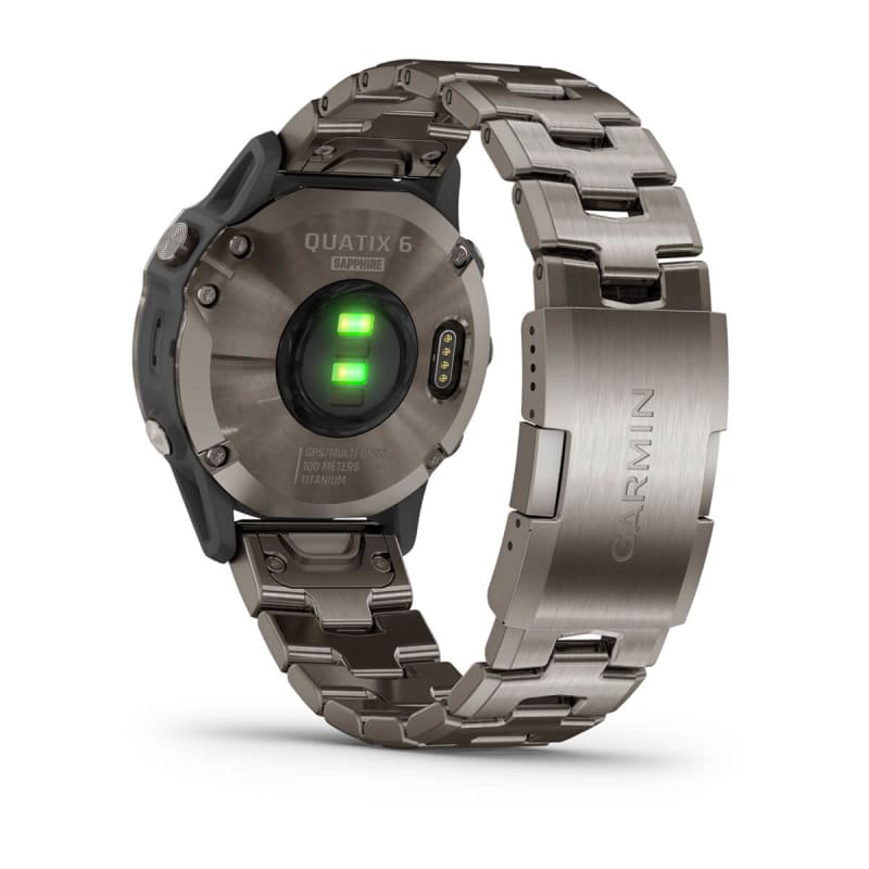 Montre Homme Connectée GARMIN FENIX 6 SAPPHIRE TITANE et ORANGE