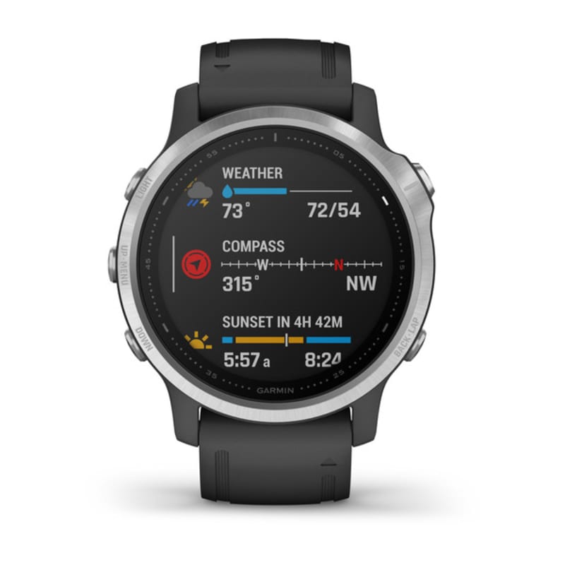 Garmin Fenix 7S Solar Smartwatch - Slate Gray with Black Band — Beach Camera