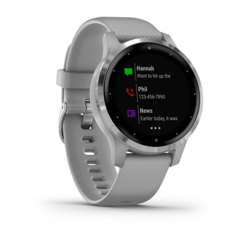 Garmin Vívoactive 4S, Smaller-Sized GPS Smartwatch, Features Music