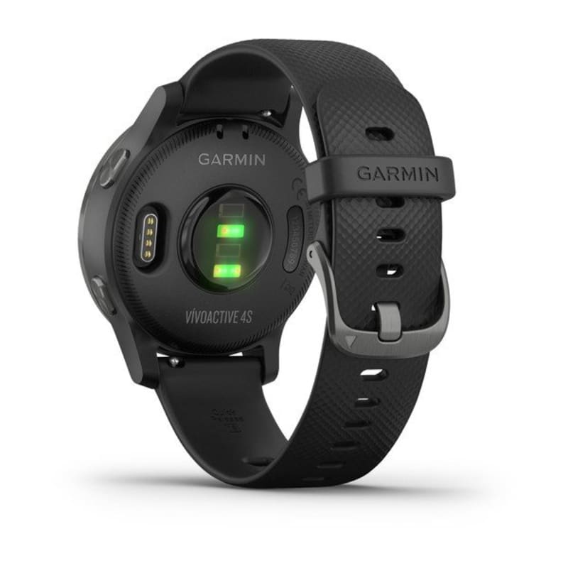 Garmin 010-02172-21 Vivoactive 4S, reloj inteligente GPS de tamaño más  pequeño, cuenta con música, monitoreo de energía corporal, entrenamientos  animados, sensores de pulso buey, oro rosa con banda blanca, 1.575 in –  VastaGo