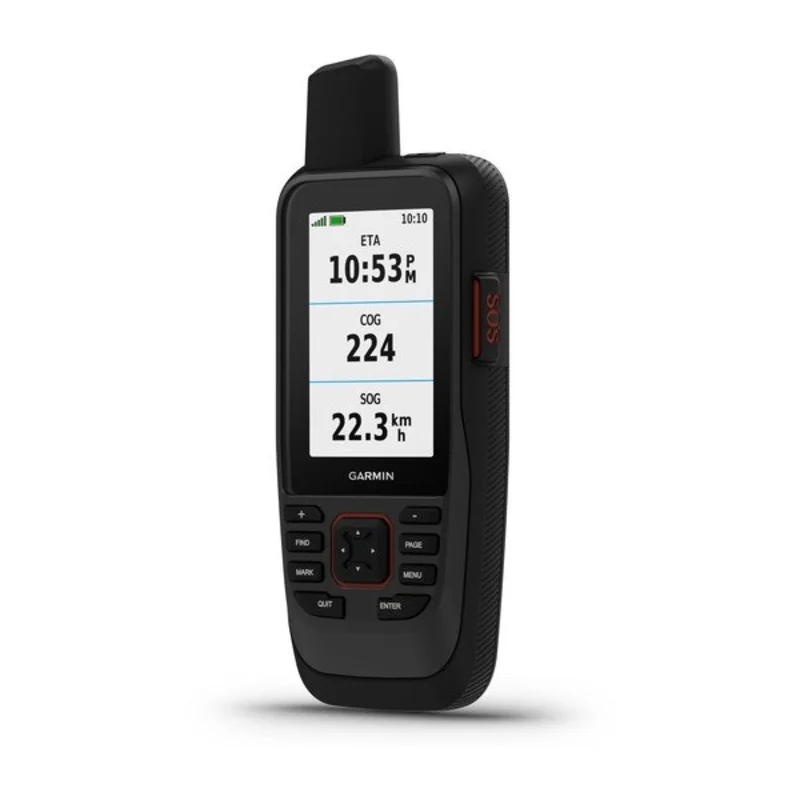 Garmin GPSMAP 86Sci, Floating Handheld GPS with Button Operation, Preloaded BlueChart G3 Coastal Charts and inReach Satellite Communication
