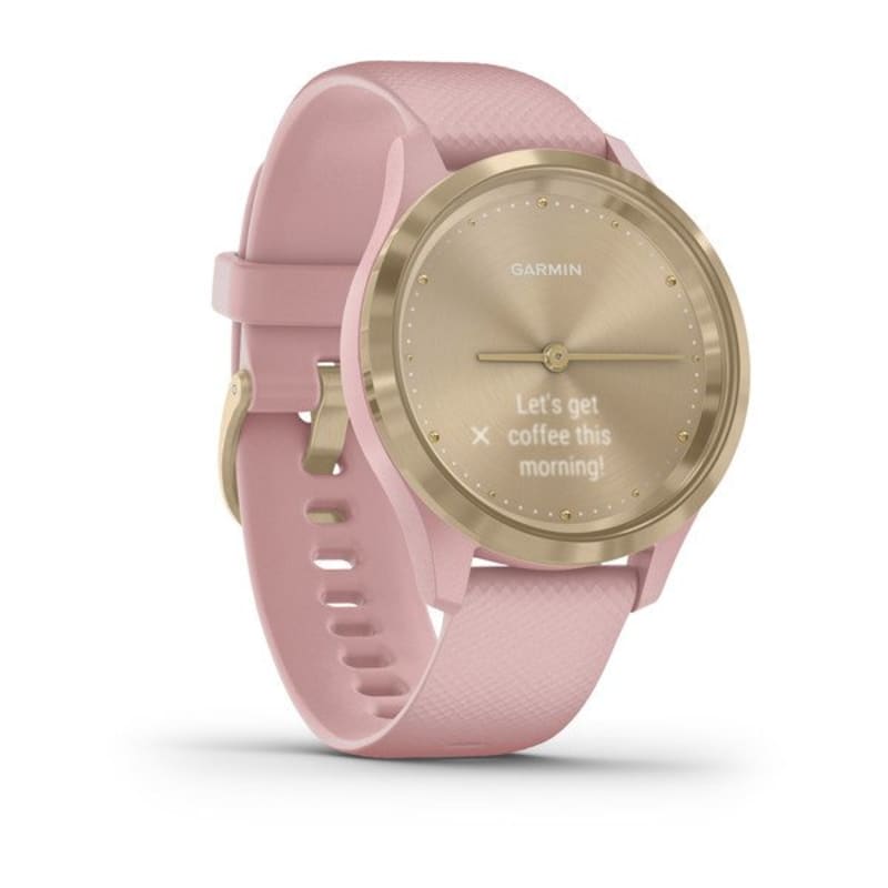 Garmin smart watch rose gold clearance