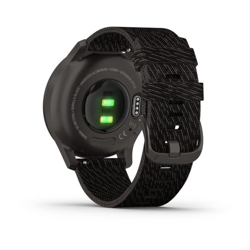 Garmin Vivomove Hr, Reloj Inteligente Híbrido Para Hombres Y