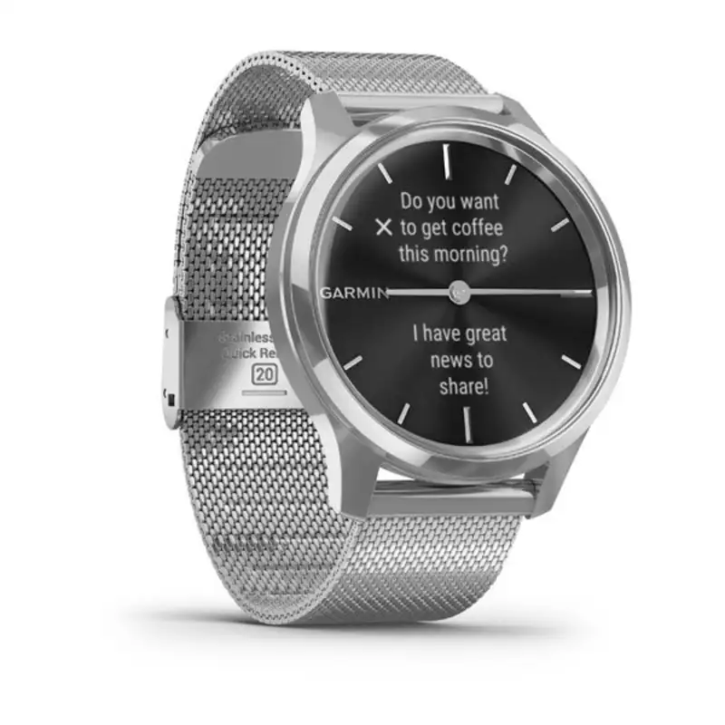 Garmin vivomove hr metal band sale