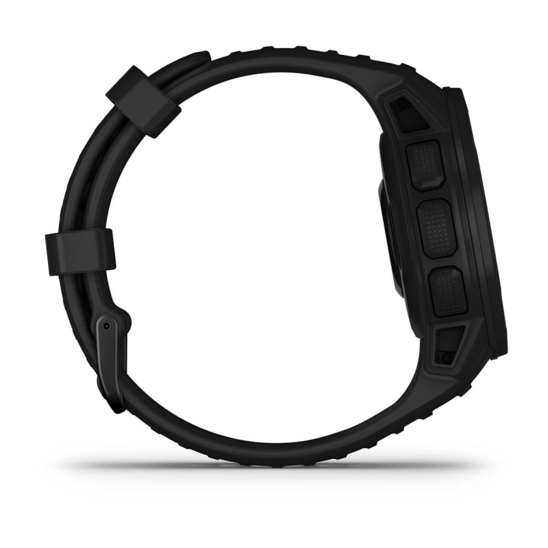 Reloj deportivo  Garmin Instinct Solar, Negro, 45 mm, 0.9, Carga solar,  Bluetooth, ANT+, 16GB, 10 ATM