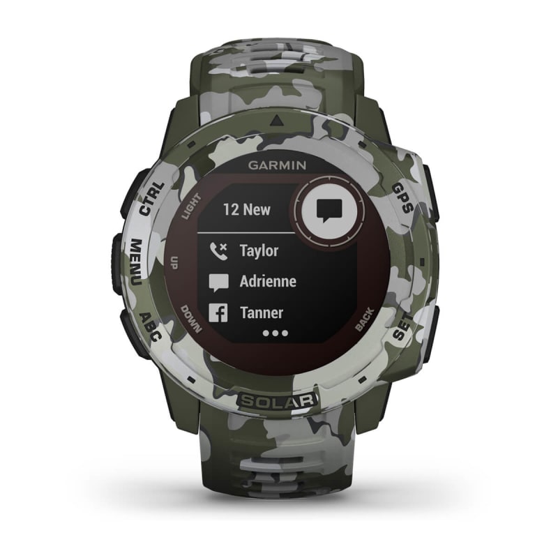 Test Garmin Instinct Solar Camo Edition : une montre de sport camouflée -  Les Numériques