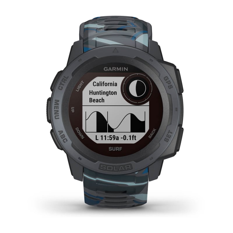 Garmin Instinct® Solar - Surf | Solar Powered Smartwatch