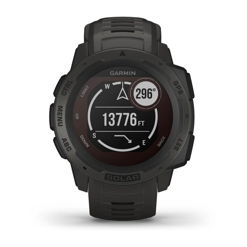 Garmin Instinct® Solar  Outdoor Solar Powered Smartwatch