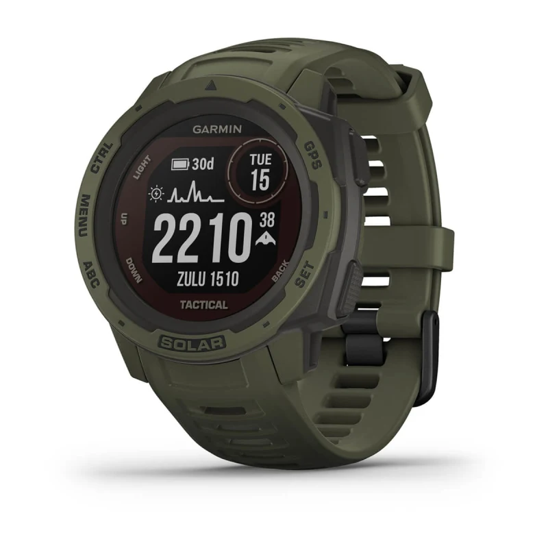 Garmin Instinct® Solar – Tactical | Outdoor Watch Garmin Instinct® Solar – Tactical | Outdoor Watch