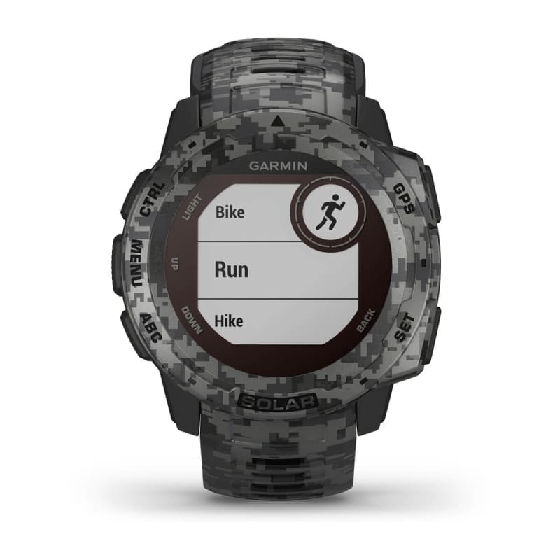 Garmin Instinct Solar Camo Edition Solar Powered Smartwatch