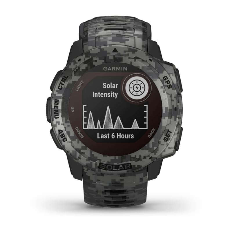 Garmin Instinct® Solar – Camo Edition | Solar Powered Smartwatch