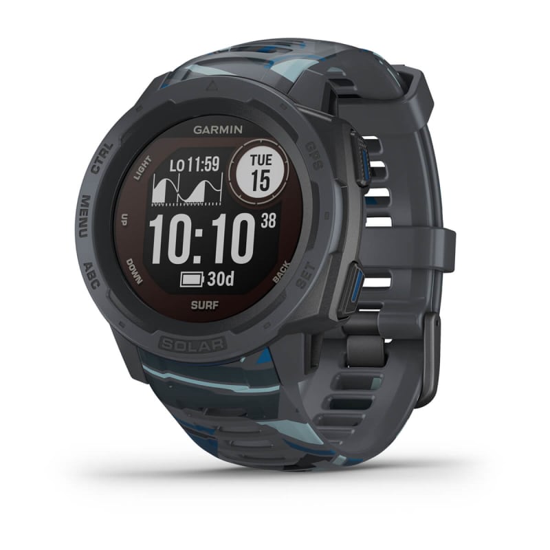 Garmin Instinct Solar GPS and Fitness Smartwatch 