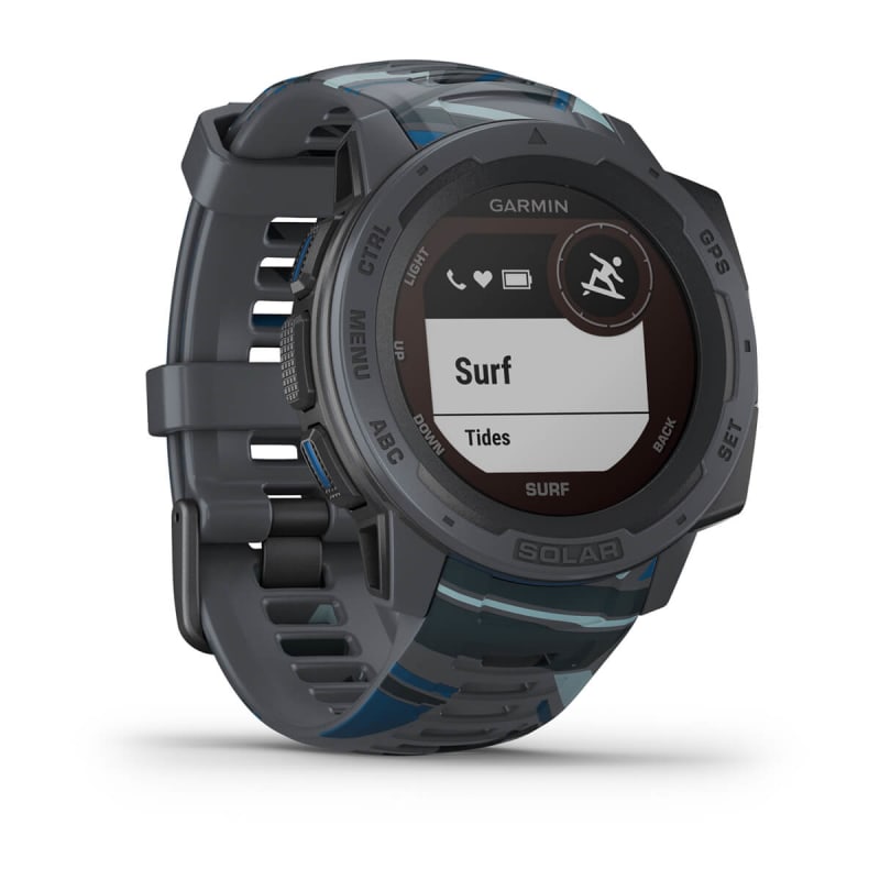 Garmin Instinct® Solar - Surf | Solar Powered Smartwatch