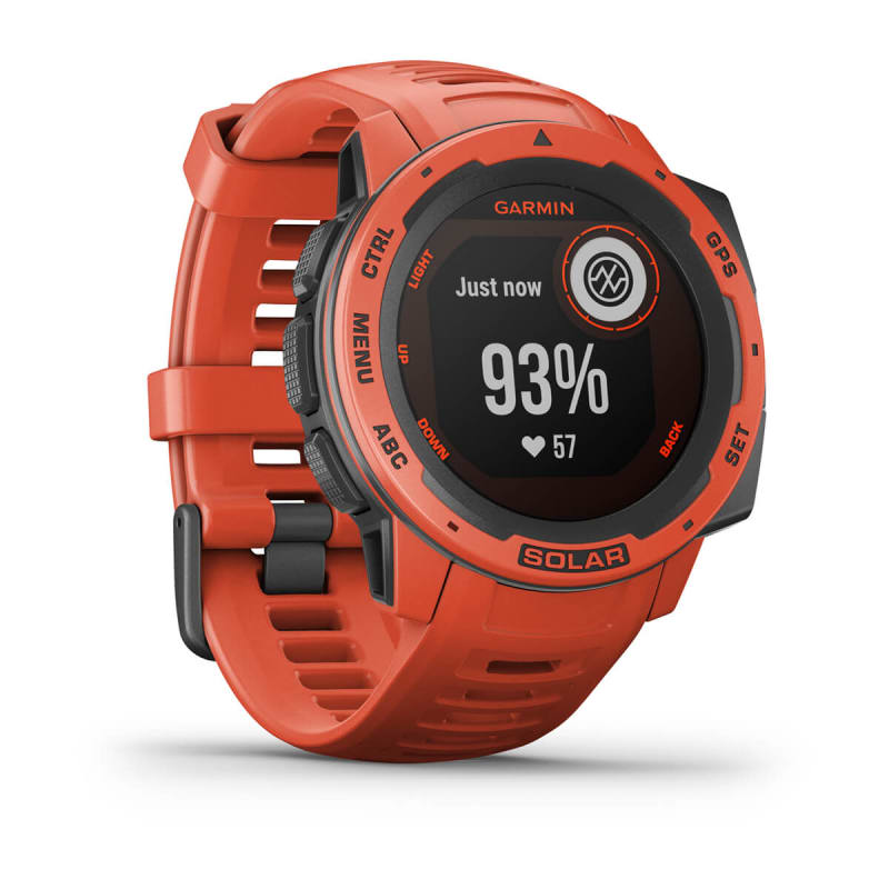 Garmin Instinct® Solar Edition, Röd