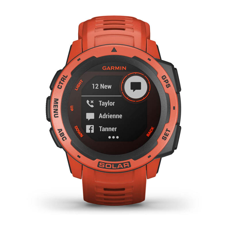 Garmin Instinct® Soldrevet smartwatch til udendørs brug
