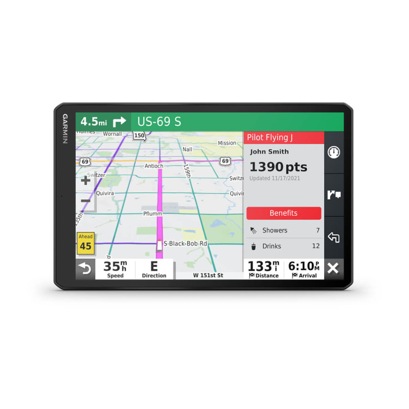 Garmin dēzl LGV1010 - Navegador GPS para camiones