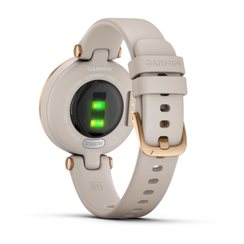 Garmin Lily Sport, Reloj Inteligente con Bisel de Aluminio de Calidad,  Datos de Salud y Forma Física para Mujer, Pantalla Táctil, Notificaciones  de Smartphone, Blanco : Garmin: .es: Moda