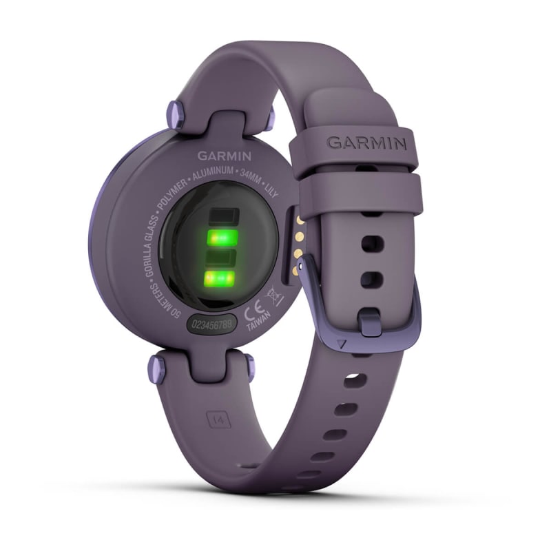 Garmin Lily Sport, Reloj Inteligente con Bisel de Aluminio de Calidad,  Datos de Salud y Forma Física para Mujer, Pantalla Táctil, Notificaciones  de Smartphone, Blanco : Garmin: .es: Moda