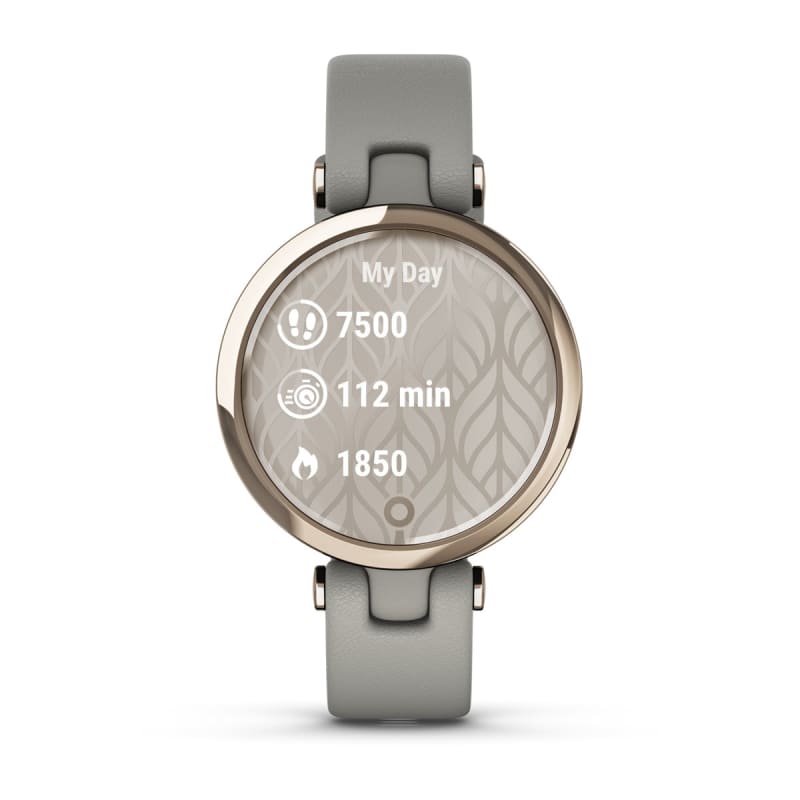 Garmin Lily, édition sport – Montre connectée pour femmes avec suivi forme  et santé, autonomie longue durée – Cream Gold avec bracelet blanc - Cadran  34 mm : : High-Tech