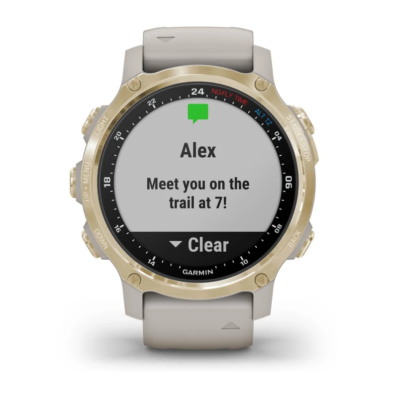 Gold garmin hot sale